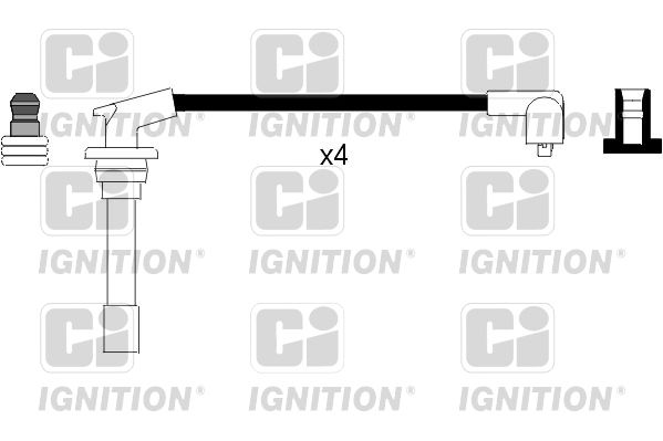QUINTON HAZELL Комплект проводов зажигания XC879